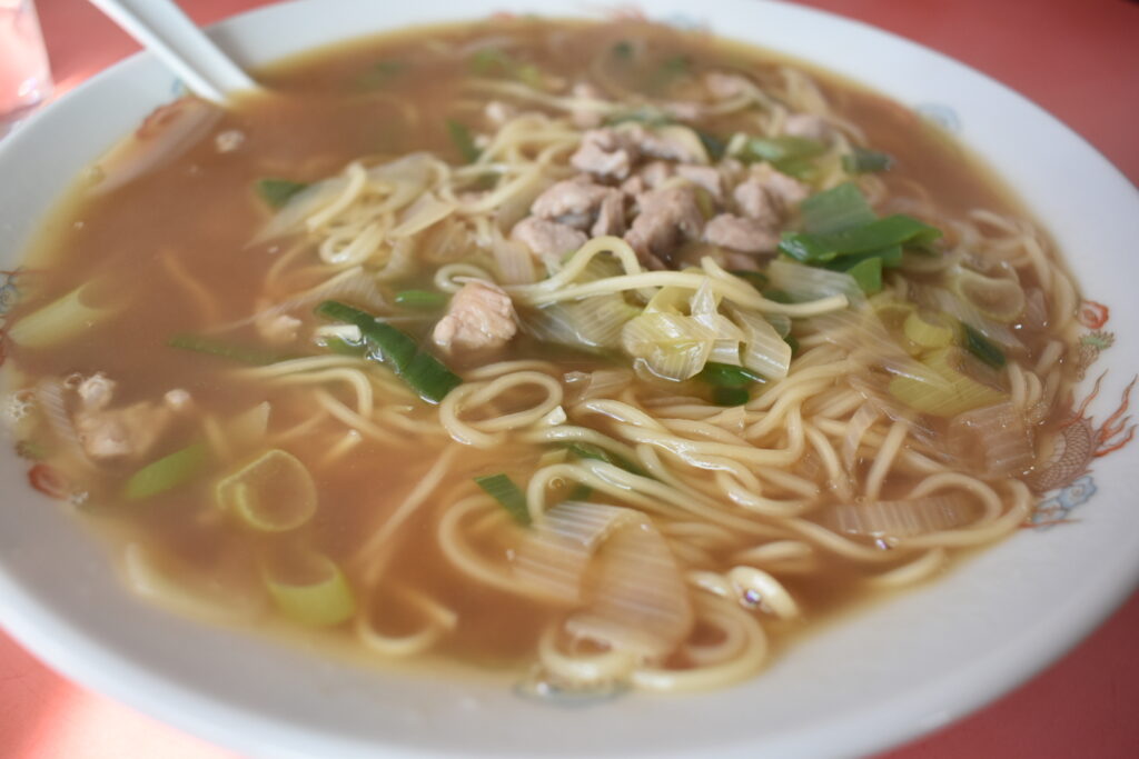 Chintatsu soba in Chichibu
